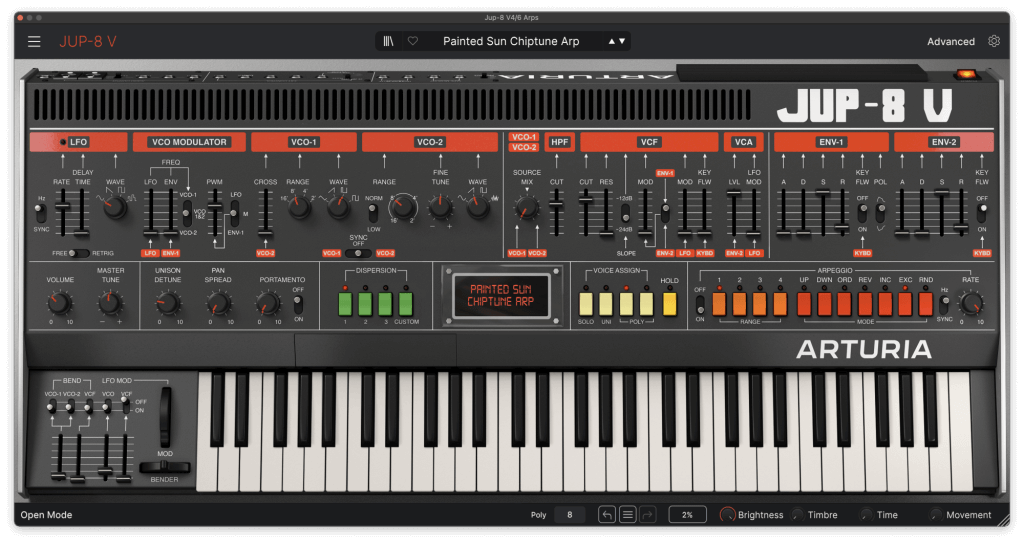 trent painted sun jupiter arps