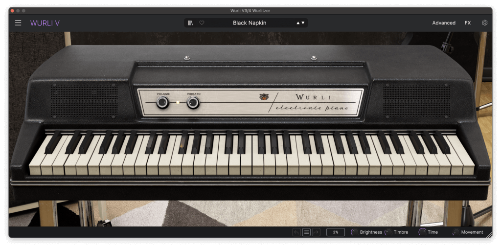 trent painted sun wurlitzer