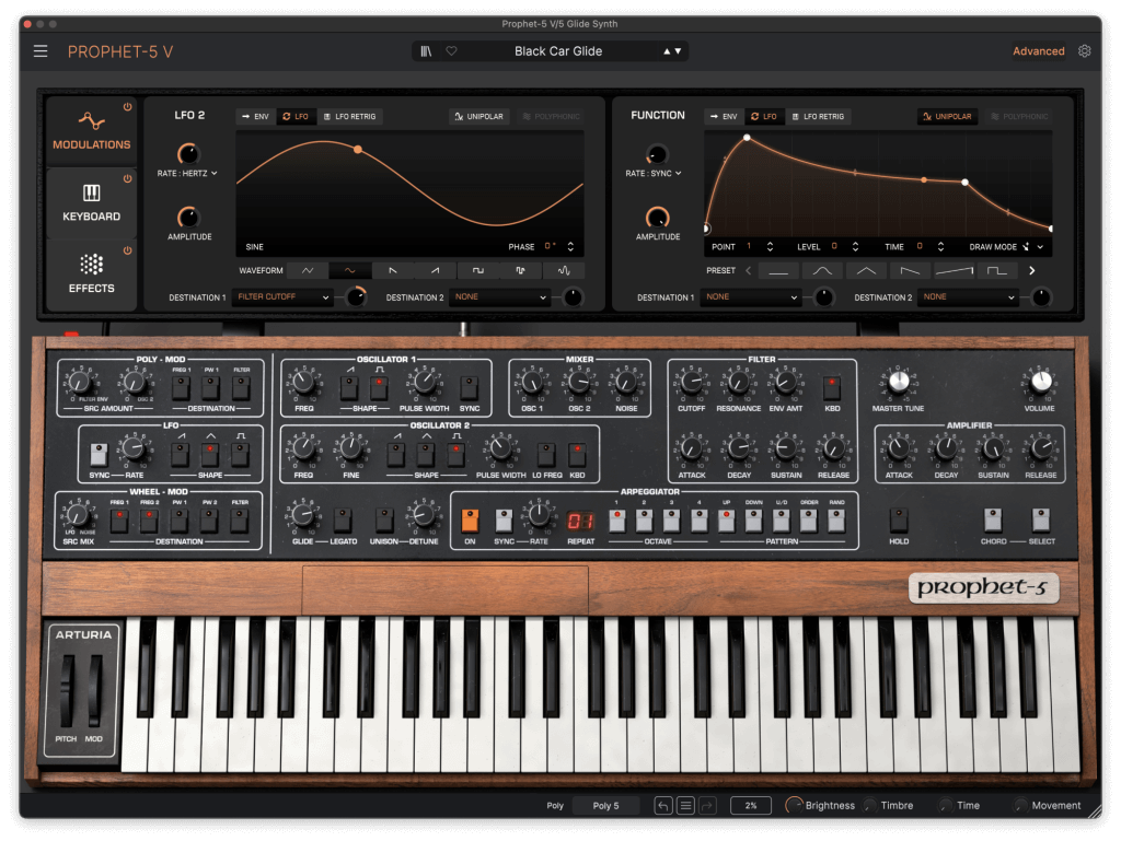 bh black car 07 glide